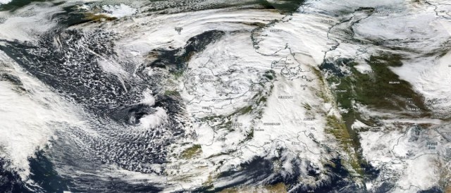 Image satellite de la tempête Ciaran, 2 novembre 2023